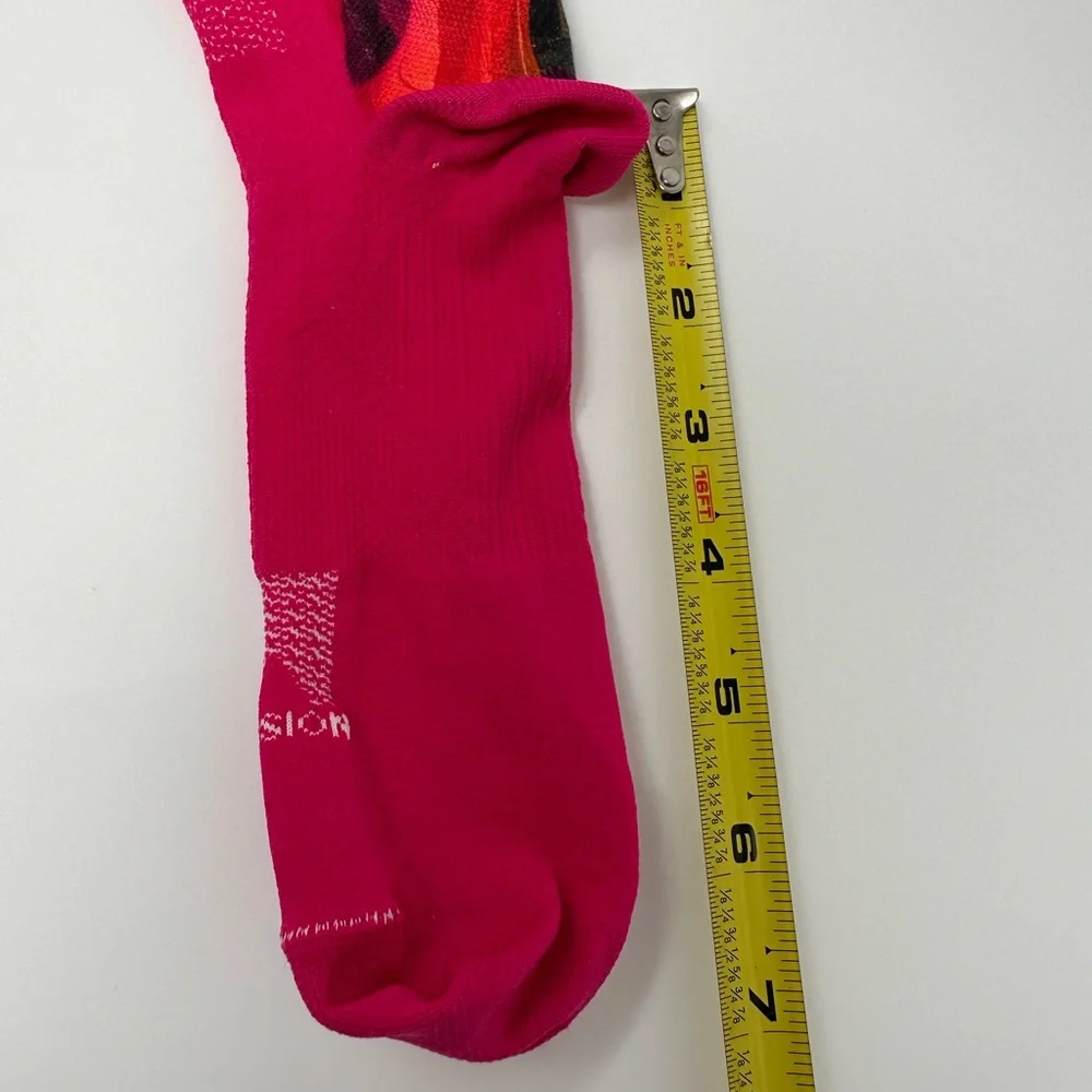 Crazy Compression Hot Pink Compression Socks Y2K Athleisure Statement | Sm/Md